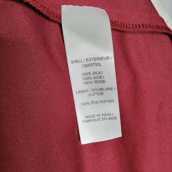 Aidan Mattox Full-length Sequin Merlot Floral-Print Gown Size 6 - Picture 7 of 12